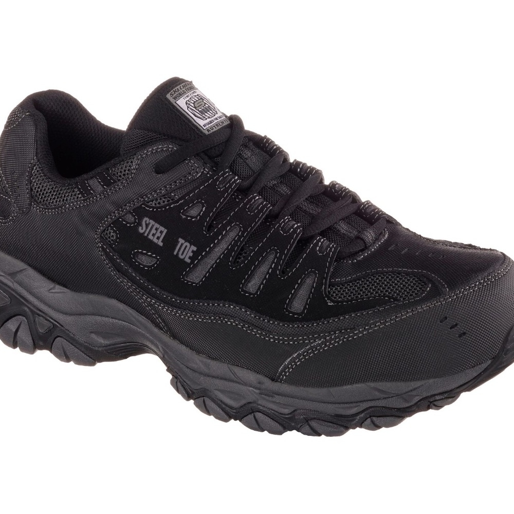 Skechers Steel ToE NIBWT Black 10